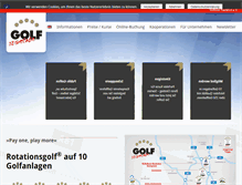 Tablet Screenshot of golf-absolute.de